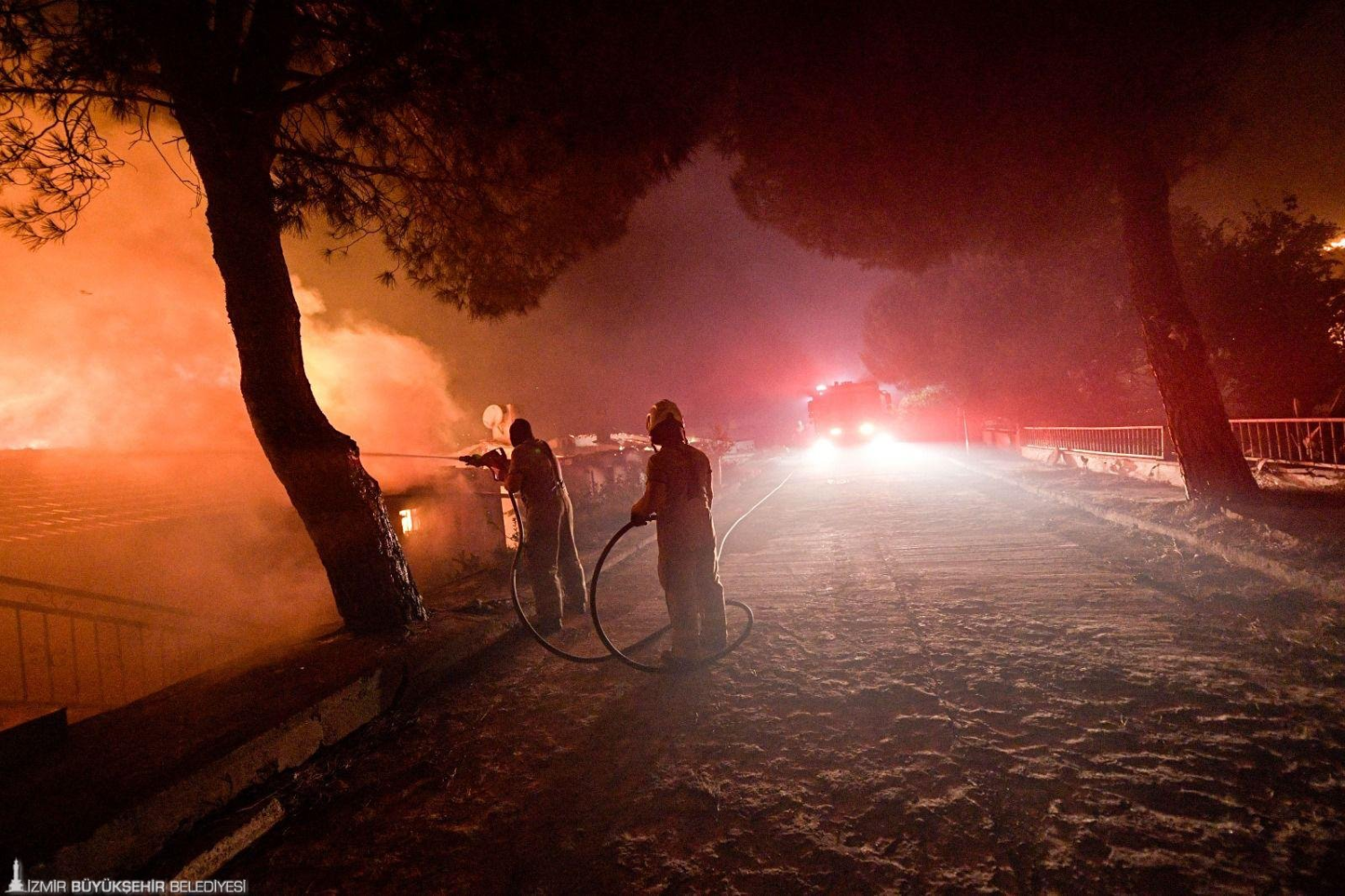 İzmir'deki alevlerin sorumlusu yakalandı